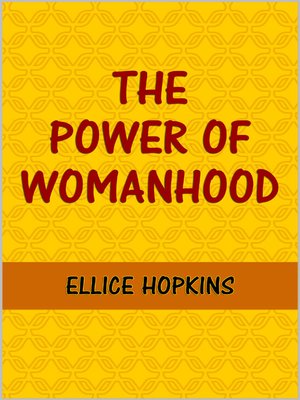 cover image of The Power of Womanhood